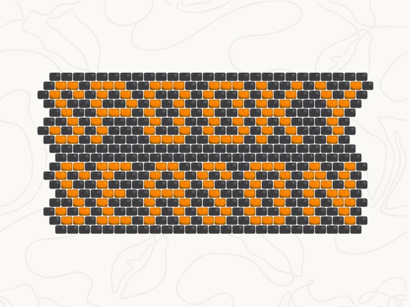 Spooky Season beading pattern thumbnail