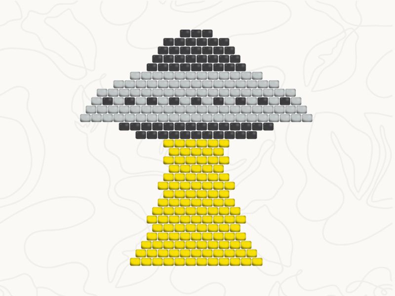 UFO beading pattern thumbnail